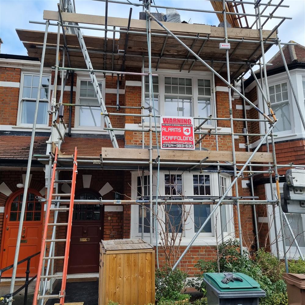 Scaffold alarm installation in Muswell hill N8 8 - January 2023