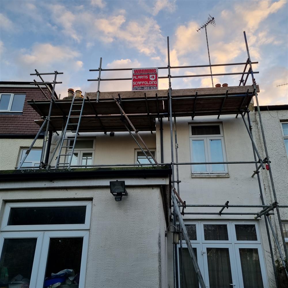 Scaffold alarm installation in Cricklewood, London,  NW2  - January 2023