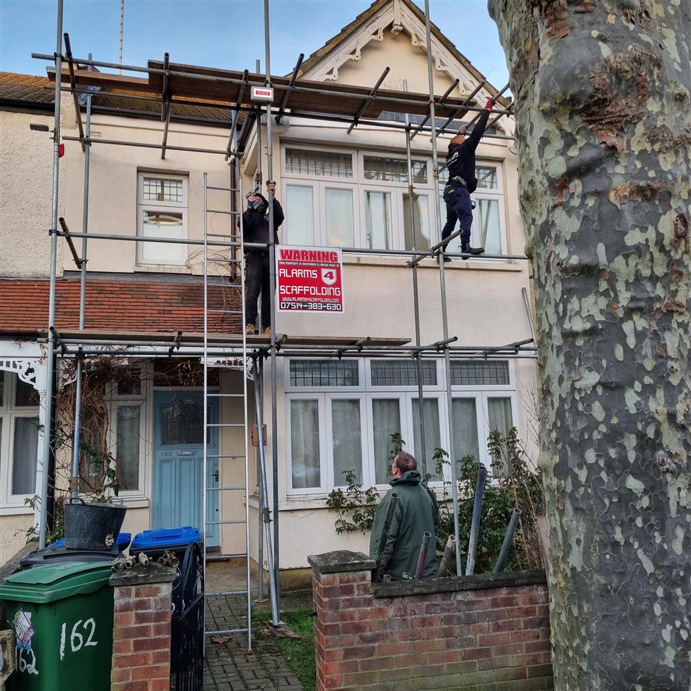 Scaffold alarm installation in Cricklewood, London,  NW2  - January 2023